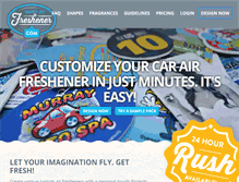 Tablet Screenshot of makemyfreshener.com